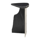 Zuo Surya Side Table - Black-Dimensions: 11.0" L x 15.9" W x 24.0" H