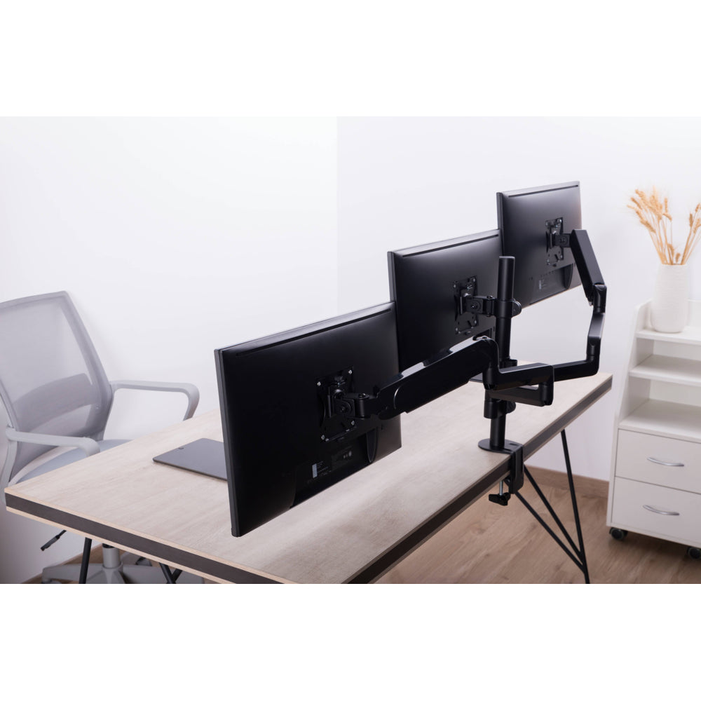 MOUNT-INDEMO(ポール)×3本120㎝ Kanto PDX680 Full Motion Mount for 39-inch to 80-inch TVs, Black