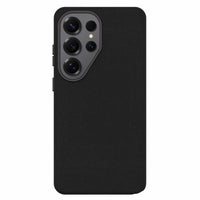 OtterBox Symmetry Cactus Leather Cell Phone Case for Galaxy S26 Ultra - Black-Made with ethical, beautiful, durable cactus-based leather substitute by Desserto