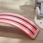 Qaba 32.3" Balance Board, Ended Preschool Learning Montessori Waldorf Toy - Pink-It fits into the interior of any room 