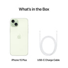 Apple iPhone 15 Plus 6.7" Super Retina XDR - 256 GB - Green - Bell and Virgin Plus-1 Year Limited Manufacturer Warranty