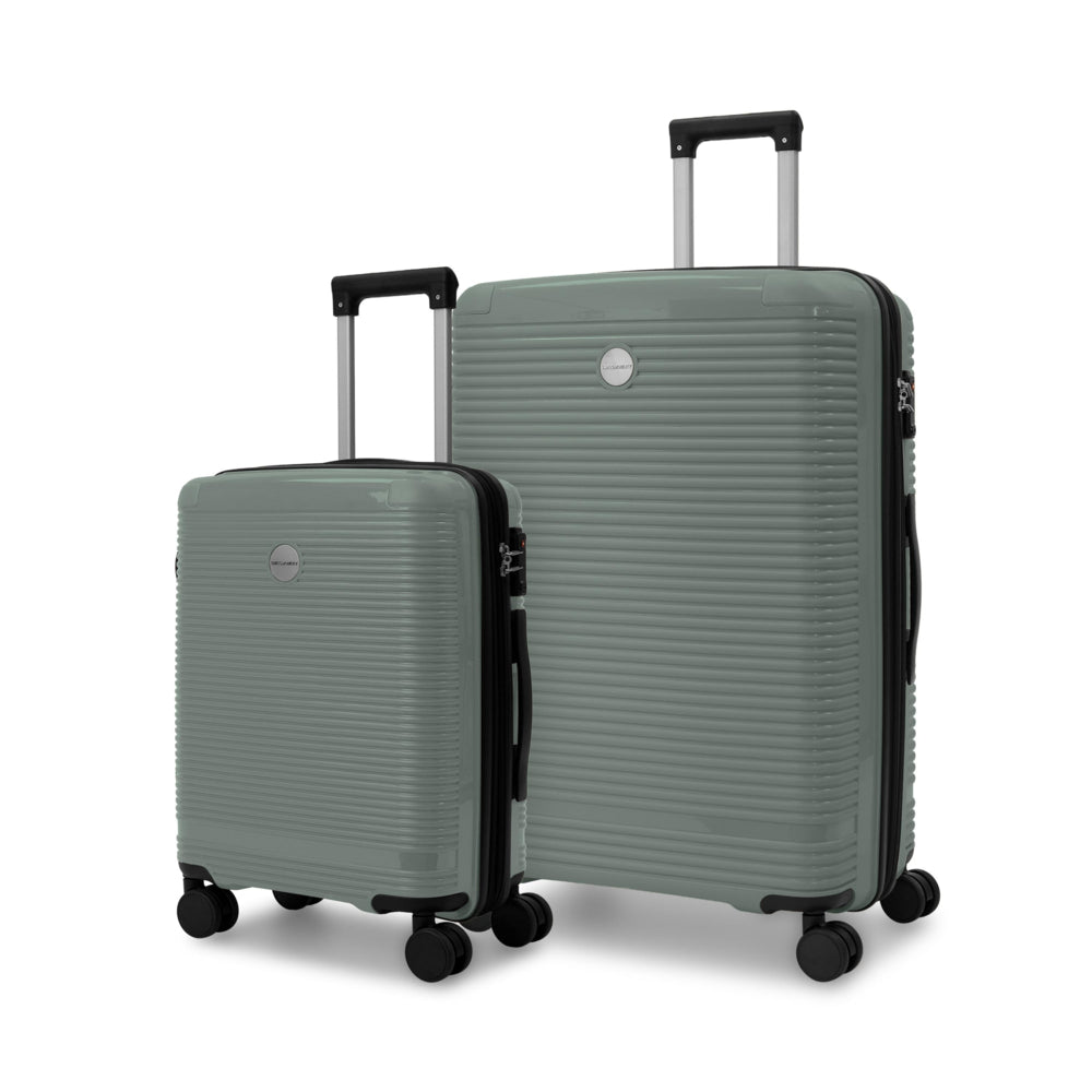 Swiss Mobility Rhodes 2-Piece Hardside Luggage set - Green