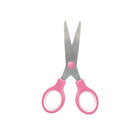 Hilroy Extra Comfort School 5" Scissors - Blunt Tip - Pink-Enhanced comfort: Soft-grip handles provide superior comfort and control, offering a strain-free cutting experience