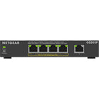 Netgear 5-Port GBE Unmanaged Switch with PoE+-Inputs/Outputs: 1x RJ45 Gigabit Ethernet, 4x RJ45 Gigabit Ethernet PoE+ (30 W, 802.3at)