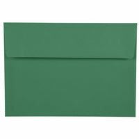 JAM Paper Invitation Envelopes - 5.875 x 8.25 - Green - 1000 Pack-Envelopes are made from smooth 24 lb paper, includes moisture activated gummed closure