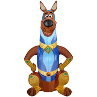 GEMMY Airblown Inflatable Halloween Super Scoob from SCOOB Movie - 60"-Lights up with bright, energy-efficient LED light