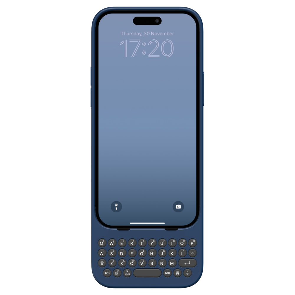 Clicks Keyboard Phone Case for iPhone 15 - Royal Ink | staples.ca