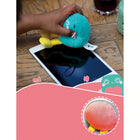 Planet Buddies 2-in-1 Plush Phone Holder and Screen Wiper - Green/Pink (Owl)-Our Planet Buddies multifunction mobile phone stand can be used as a cute phone holder for most mobile phones and tablets up to 7 inches.