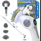 Bell+Howell Scrubtastic Pro Electric Spin Scrubber Multipurpose Rechargeable Shower Scrubber with 3 Rotating Brush Heads-8