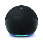 Amazon Echo Dot 5th Gen. Smart Speaker - Charcoal-Keep Your Home Comfortable - Control compatible smart home devices with your voice and routines triggered by built-in motion or indoor temperature sensors. Create routines to automatically turn on lights when you walk into a room, or start a fan if the inside temperature goes above your comfort zone.