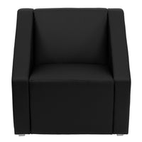 Flash Furniture HERCULES Smart Series Leather Lounge Chair - Black-Lounge Chair