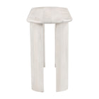 Zuo Risan Console Table - Whitewashed-18.1" L x 57.9" W x 29.9" H