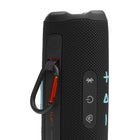 JBL Flip 7 Portable Bluetooth Speaker - Black/Orange-PushLock system with interchangeable accessories