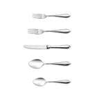 Minimal 20-Piece Stainless Steel Hera Flatware Set, Service for 4-20-piece set of 18/8 stainless steel flatware for everyday use or special occasions