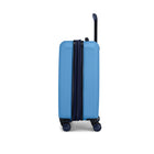 Reebok Action 21.5" Hardside Carry-on Luggage - Aqua Blue-Telescopic trolley handle with multi-stage locking heights