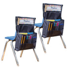 Teacher Created Resources Black Chair Pocket - 2 Pack-Organize supplies with this convenient storage solution