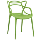 Modway Entangled Dining Armchair - Green-Modern dining chair