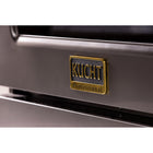 Kucht 48" KED Series Pro Style Dual Fuel Range - Gemstone-Electronic ignition with auto re-ignition keeps you safe by reducing the risk of gas leaks