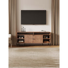 Manhattan Comfort DUMBO 62.99" Modern TV Stand - Golden Brown-Recommended for up to a 60" TV
