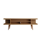 Manhattan Comfort Utopia 70.47" Modern TV Stand - Maple Cream-Mid-Century Modern Free Standing TV Stand for Living Room and Bedroom use