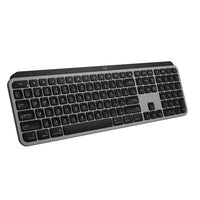 Logitech MX Keys S for Mac - Wireless Keyboard - Programmable Keys - Backlit - Space Grey-Mastered for Mac: With a Mac key layout and matching Apple finishes, Logi Options+ functions for macOS (1), USB C charging, Logitech MX Keys S for Mac makes for a perfect fit with your Apple setup