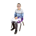 Bouncyband Washable Sensory Plush Lap Pad - Unicorn-SENSORY COMFORT: The therapeutic sensory relief is beneficial for all kids including those with ADHD, autism, and sensory processing disorder