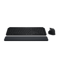 Logitech MX Keys S Combo - Performance Wireless Keyboard and Mouse with Palm Rest - Black-Engineered for Speed and Precision: MX Keys S Wireless Keyboard features fast fluid laptop-like typing combined with the fast, precise scrolling of MX Master 3S Wireless Mouse
