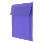 JAM Paper Square Translucent Vellum Invitation Envelopes - 5.5" x 5.5" - Primary Blue - 25 Pack (PACV507)-Size: 5 1/2 x 5 1/2 inches