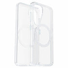 OtterBox Symmetry Clear Magnets Case for Samsung Galaxy S25 - Clear with Blue Tint-Drop+ 3X as many drops as military standard (MIL-STD-810G 516.6)