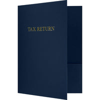 JAM Paper Tax Return Presentation Folders - 9" x 12" - Nautical Navy Blue Linen - 250 Pack-If you are looking for a folder for all of your professional needs, our 9" x 12" Presentation Folders are the perfect choice.