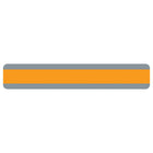 Ashley Productions Double Wide Sentence Strip Reading Guide - 1-1/4" x 7-1/4" - Orange - 24 Pack-Reading guide filters are ideal for overcoming reading difficulties