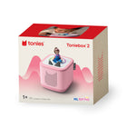 Tonies Ms. Rachel Toniebox 2 Starter Set - Cloud Pink-With two ways to play: kids can dive into favorite tales and tunes with an ever-growing crew of Tonie characters, or add Tonieplay to unlock screen-free games and more