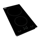 Danby 12″ Radiant 2 Burner Cooktop - Black-Safety Features Include: Overheat Protection, Automatic 60-Minute Safety Shut-Off, Overflow Protection, and Auto Pan Detection
