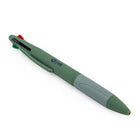 General Supply Goods + Co 4 Colour Retractable Pen - Matte Green Barrel-Red, green, blue and black ink colours