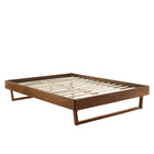 Modway Billie Wood Queen Platform Bed Frame - Walnut-Queen Platform Bed Frame