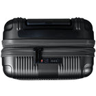 Champs Marquis 3 Piece Luggage Set - Black-Light-weight trolley. Adjustable height, aluminum telescopic trolley system
