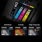 Epson T252 Ink Cartridge - High Capacity - Black-Epson printing system is specifically designed to be used with Epson Genuine Cartridges. Use of non-genuine ink could cause damage not covered under the printer's limited warranty