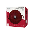 Maxwell & Williams Cast Iron Braiser - 3.3L - Merlot-Stove to Oven convenience, safe up to 200 degrees celsius