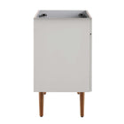 Modway Harvest 36" Bathroom Vanity Cabinet - Grey/Walnut-Dual Soft-Close Doors