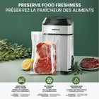 Instaseal Compact Upright Bag Food Vacuum Sealer-Save time and money preserve a variety of foods with ease, from meats and vegetables to soups and leftovers, ensuring they stay fresh and flavorful, cut down trips to the grocery store, buy in bulk and batch cook