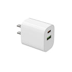 Evry 30W USB-A & USB-C Wall Charger - White-30W fast charging