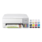 Epson EcoTank ET-1910 Wireless Colour Supertank Printer - White-Epson EcoTank includes enough ink to last up to 3 years. And if you run low, you’ll save up to 90% with replacement ink bottles vs. ink cartridges