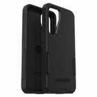 OtterBox Commuter Case for Samsung Galaxy S24 - Black-Bumpers around the camera protect against hard hits