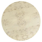 Modway Cosmos 35" Round Burl Wood Coffee Table - Bleached Burl-No Assembly Required