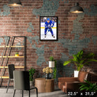 William Nylander Toronto Maple Leafs - Framed Canvas - 22" x 31"-Officially licensed by the NHL and NHLPA