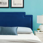 Modway Transfix Performance Velvet King/California King Headboard - Navy-Performance Velvet