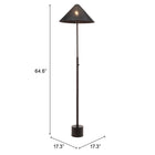 Zuo Cardo Floor Lamp - Bronze-8