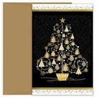 JAM Paper Christmas Cards & Matching Envelopes Set - 7-6/7" x 5-5/8" - Tree of Trees - 18 Pack-Tree of Trees Design