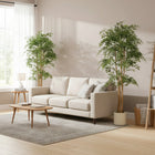 HOMCOM 6' Artificial Banyan Tree - Green - 2 Pack-Features bendable branches, letting you easily customise the tree's overall shape 