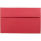 JAM Paper A10 Coloured Invitation Envelopes - 6 x 9.5 - Red Recycled - 50 Pack-Our envelopes are made from 30% recycled 24 lb paper and feature a straight flap gum closure with a smooth finish